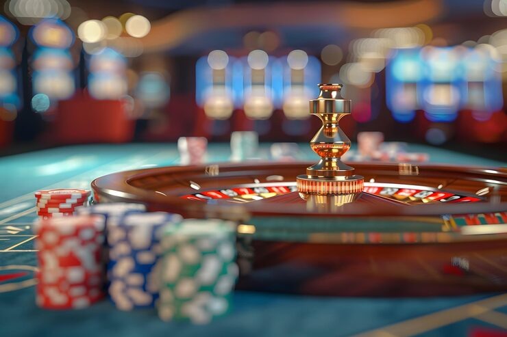 European Roulette wheel at paitoangka login live studio